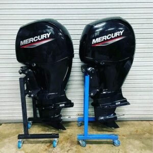 Used twin 2015 Mercury 150 hp 4 stroke Outboard motor