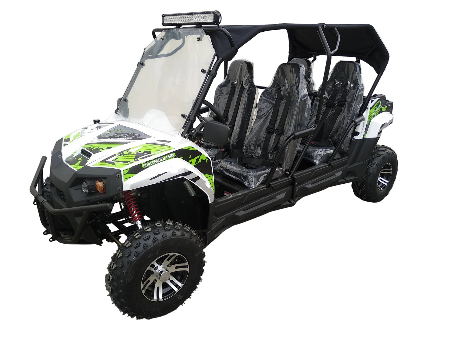 TrailMaster Challenger 4-200EX UTV side-by-side Great Family Fun, Adjustable seat and steering Wheel, Throttle Limiter