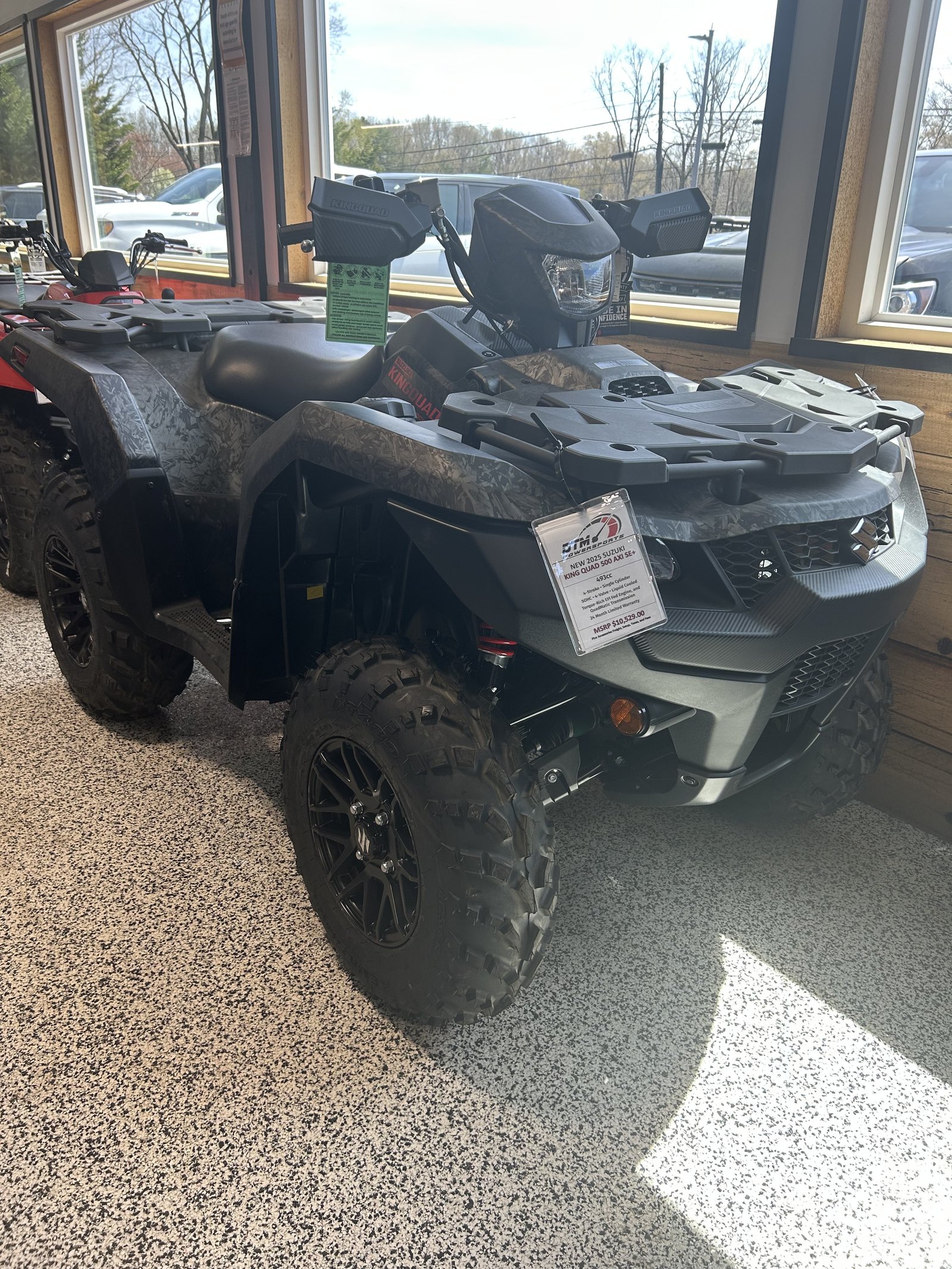 2025 Suzuki KingQuad 500AXi Power Steering SE Camo