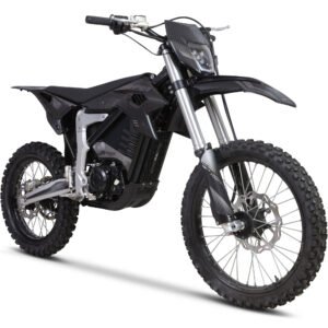 MotoTec Venom 72v 12000w Electric Dirt Bike Black-MT-Venom-7