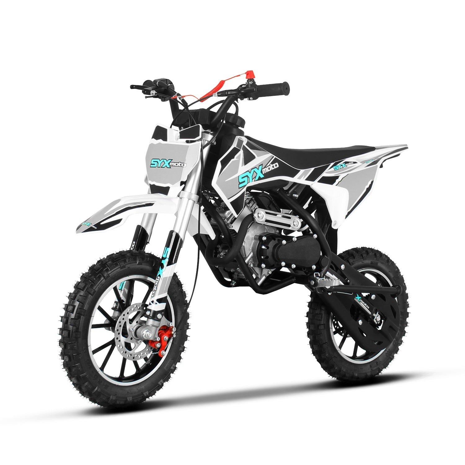 Syxmoto SYX MOTO VK 58cc 4-Stroke Off-Road Mini Ride-On for Kids – Pull Start,