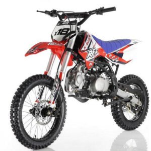 Apollo Motors Apollo DB-X18 125 Twin Spar Style-17-inch front tire, 4 speed Manual Transmission, 32-inch seat height-OFF ROAD ONLY, CARB