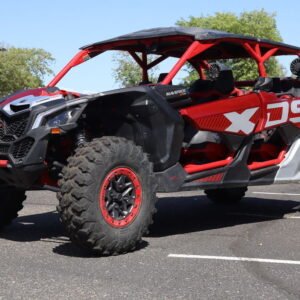 2025 Can-Am Maverick X3 Max X DS Turbo RR With Smart-Shox Fiery Red & Hyper Silver